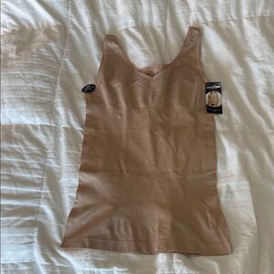 Jockey Life Tan Midriff Slimmer Tank